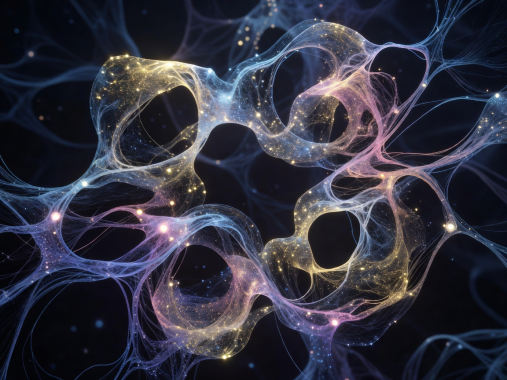 Neural connectivity visualization modeling emotional empathy feedback loops